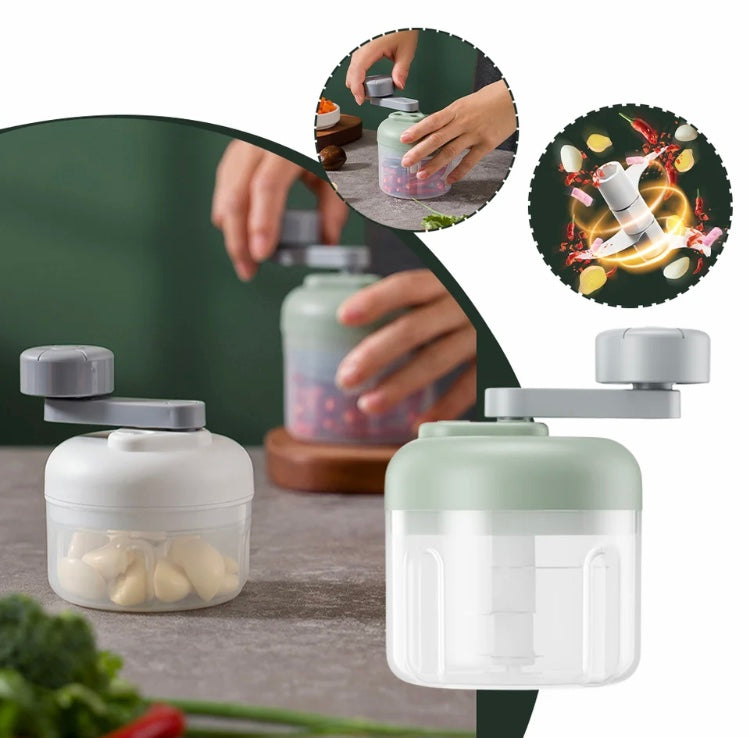 Manual Meat Mincer Chopper, Rotating Garlic Press Crusher Vegetable Onion Cutter, Kitchen Food Processing Accessories Manual Meat Mincer Chopper, Rotating Garlic Press Crusher Vegetable Onion Cutter, Kitchen Food Processing Accessories